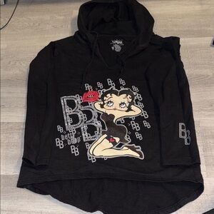 Black Betty Boop Hoodie
